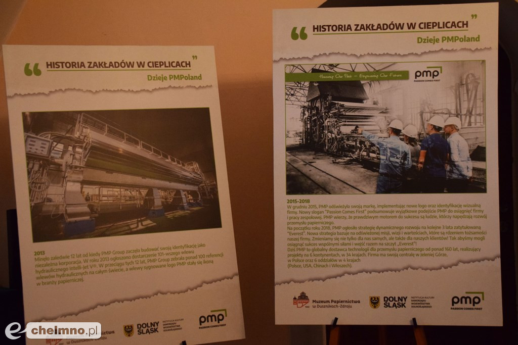 Uroczyste otwarcie wystaw o tematyce papierniczej