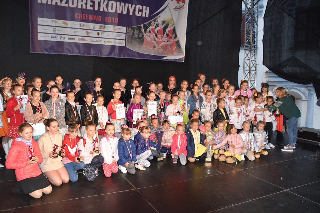 Mażoretki królowały na chełmińskiej scenie