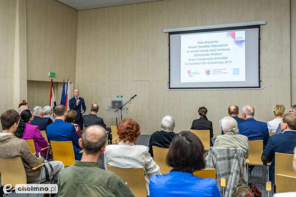 Uroczystość wręczania medali za ochronę zabytków