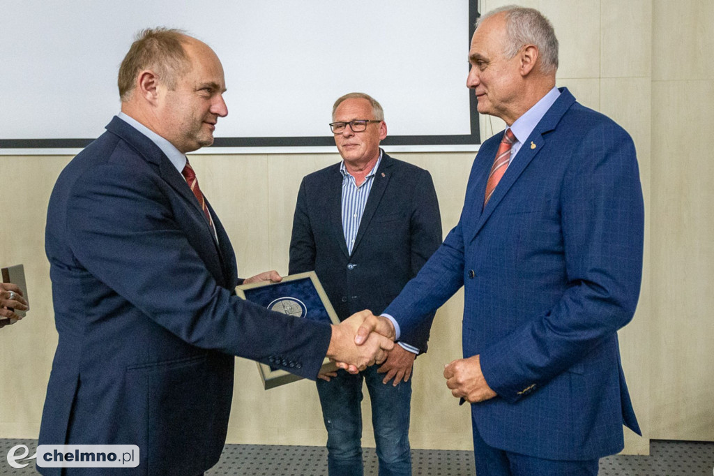 Uroczystość wręczania medali za ochronę zabytków