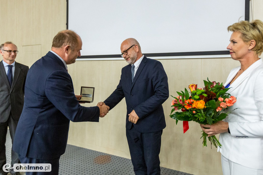 Uroczystość wręczania medali za ochronę zabytków