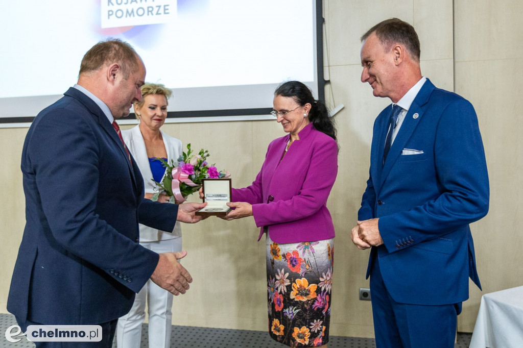 Uroczystość wręczania medali za ochronę zabytków
