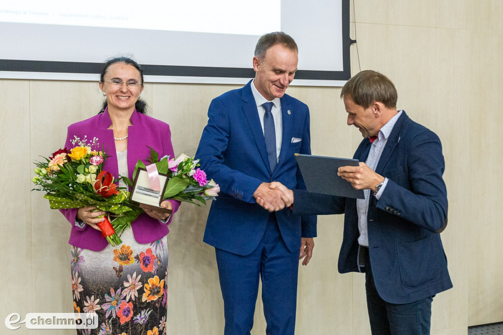 Uroczystość wręczania medali za ochronę zabytków