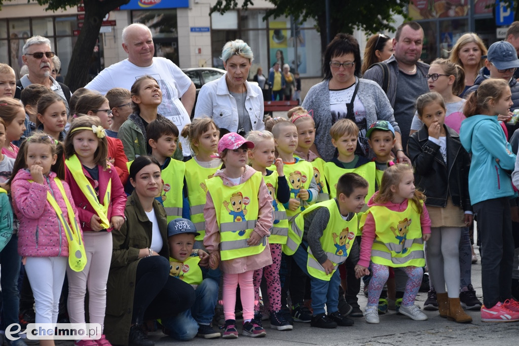 Zderzenie dwóch aut na chełmińskim Rynku