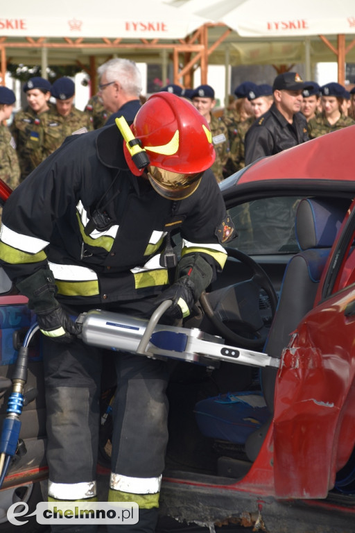 Zderzenie dwóch aut na chełmińskim Rynku