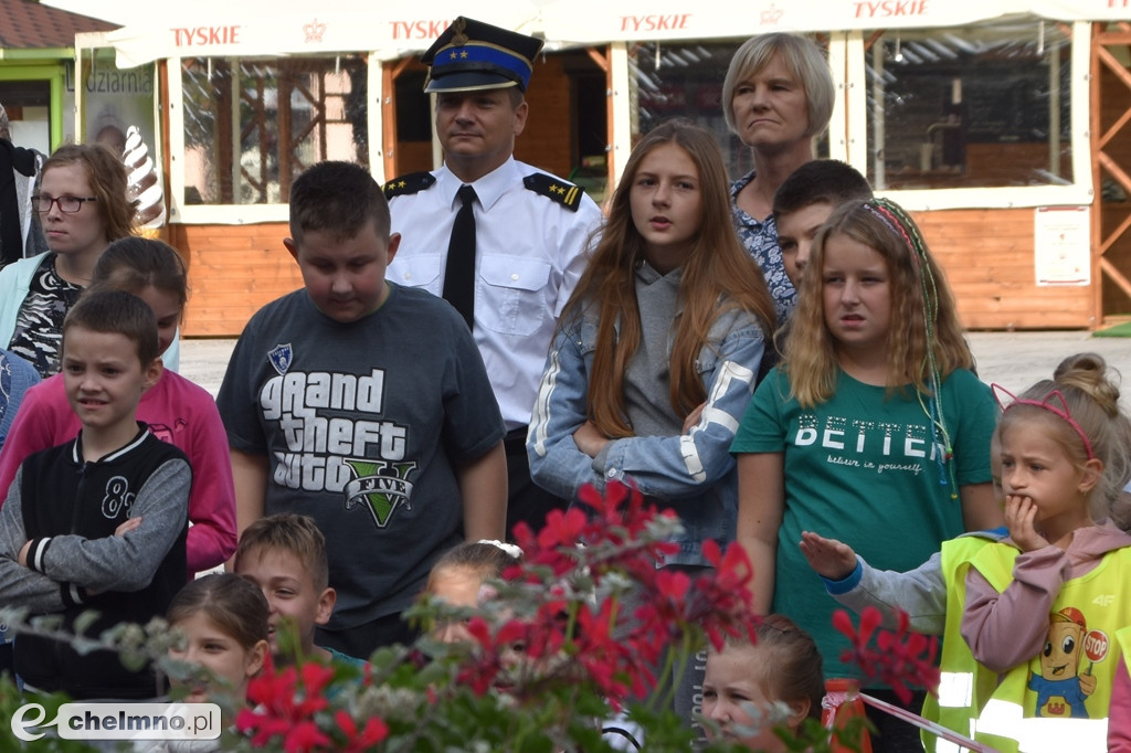 Zderzenie dwóch aut na chełmińskim Rynku