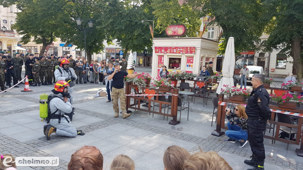 Zderzenie dwóch aut na chełmińskim Rynku