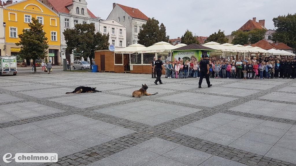 Zderzenie dwóch aut na chełmińskim Rynku