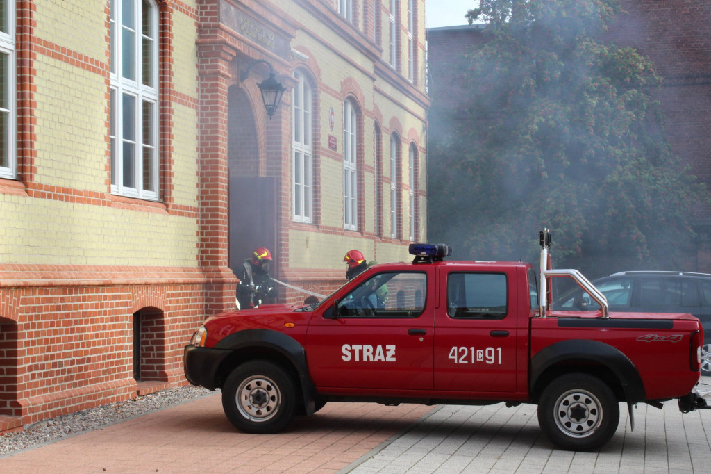 Syreny zawyły w ZS nr 2. Przyjechała straż pożarna