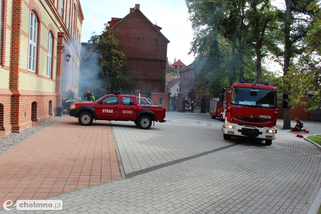 Syreny zawyły w ZS nr 2. Przyjechała straż pożarna
