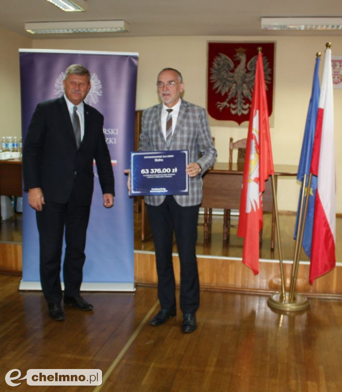 Wręczenie voucherów na inwestycje z Funduszu Dróg Samorządowych