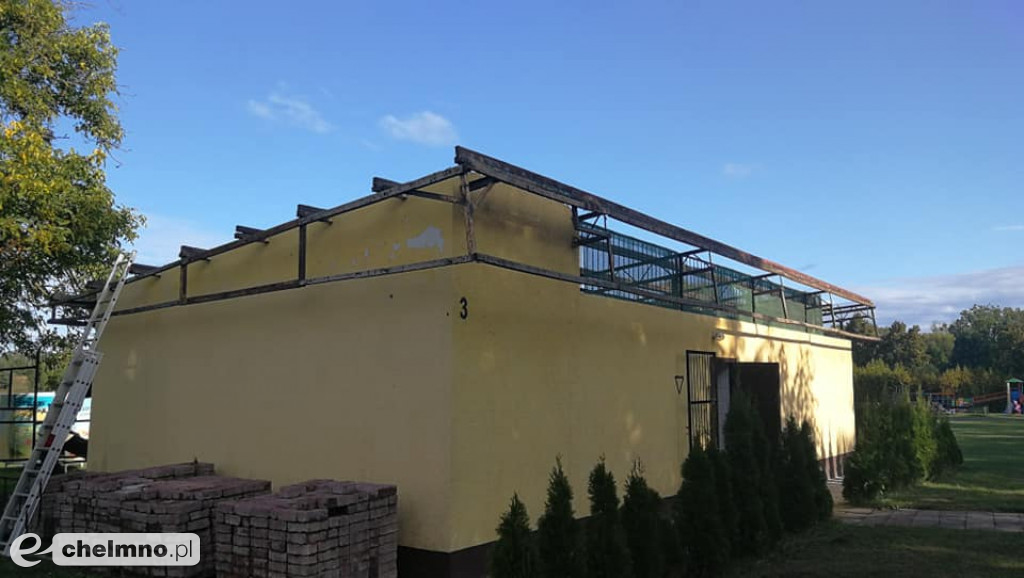 Odnawiają budynek przy Europejskim Centrum Wymiany Młodzieży