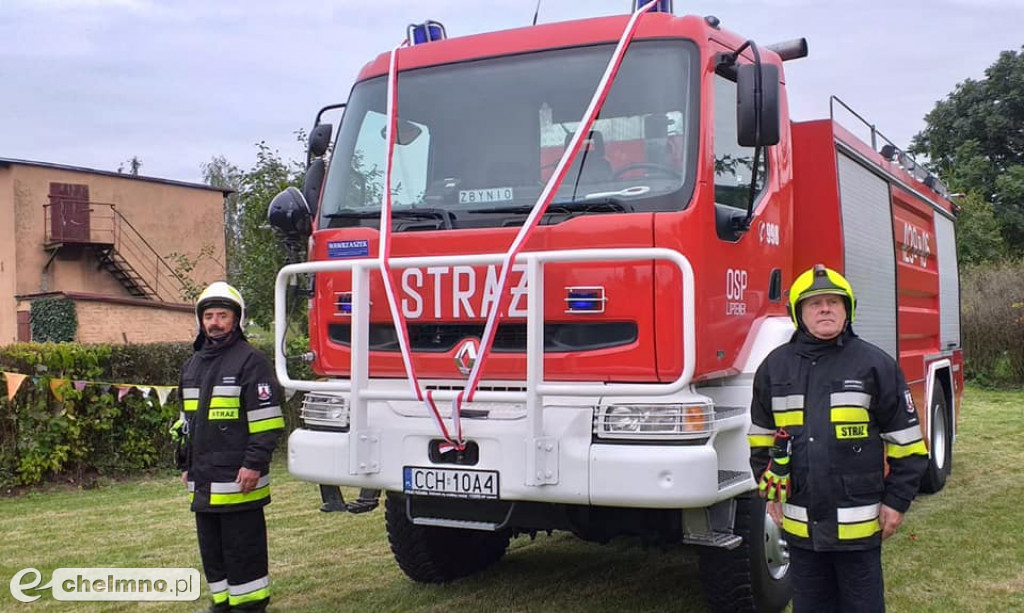 OSP Lipienek z nowym wozem strażackim