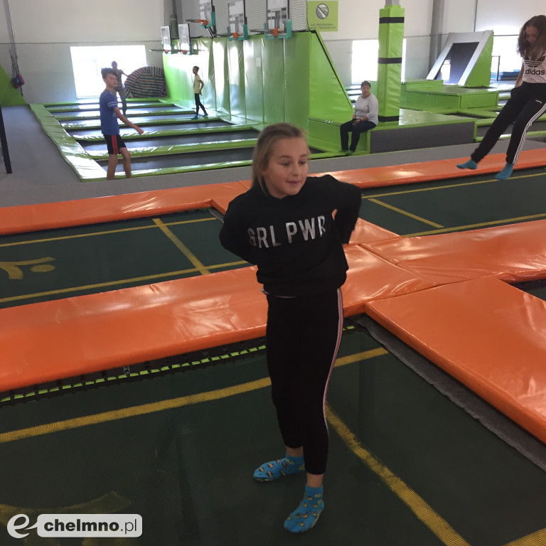 SP nr 1 na wycieczce w Parku Trampolin Jump Arena w Toruniu