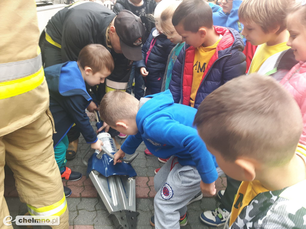 Próbny alarm przeciwpożarowy w Dwójce