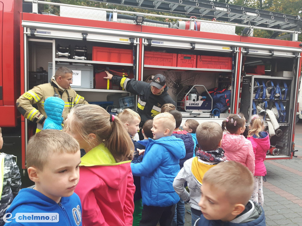Próbny alarm przeciwpożarowy w Dwójce