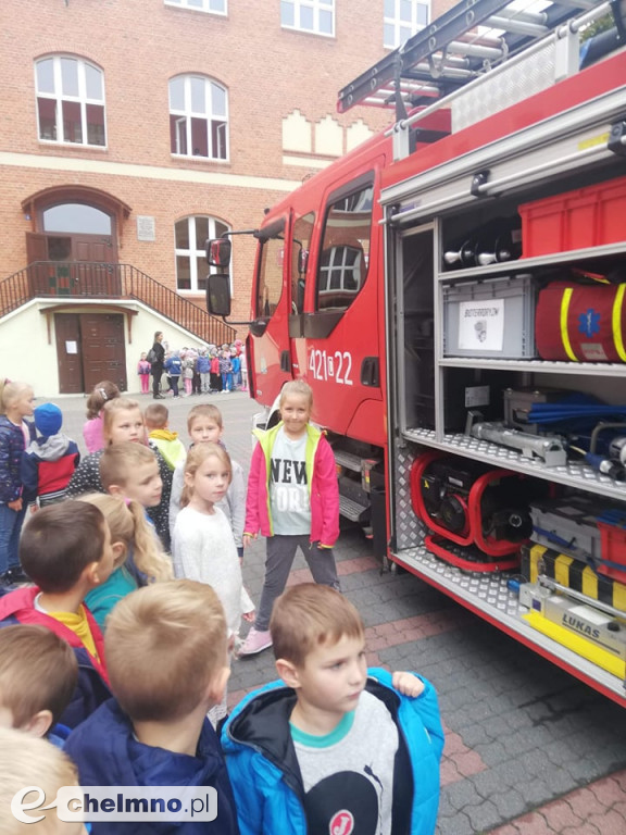 Próbny alarm przeciwpożarowy w Dwójce