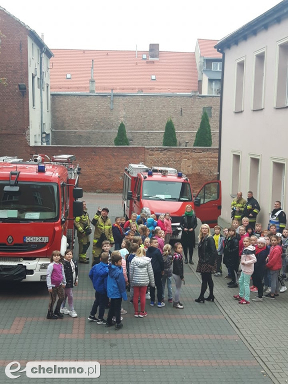 Próbny alarm przeciwpożarowy w Dwójce