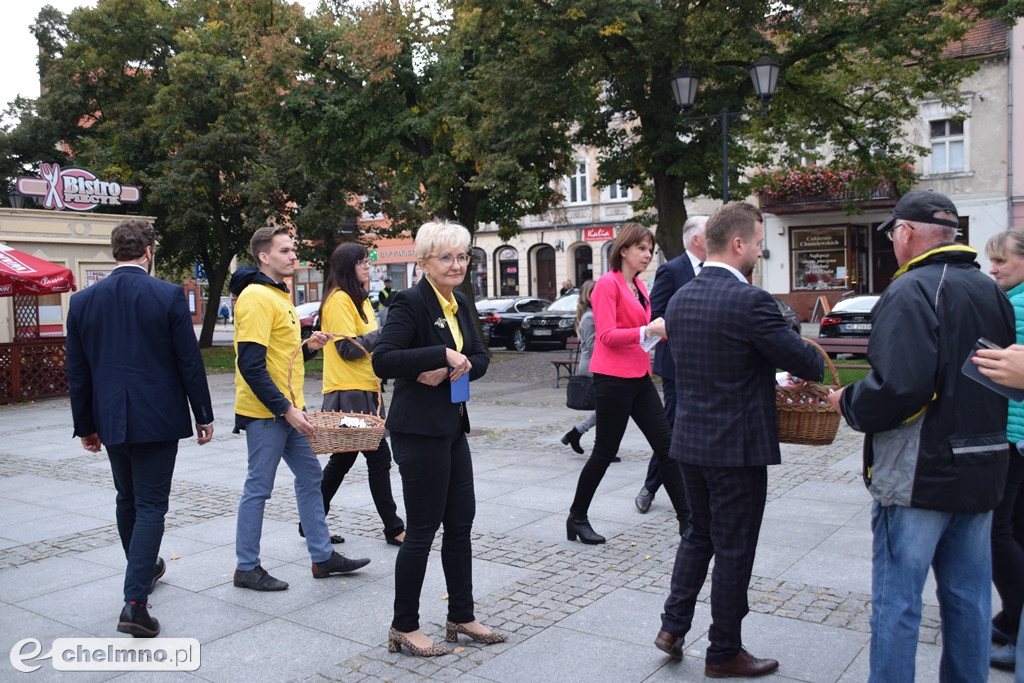 Jarosław Gowin i Iwona Michałek z wizytą w Chełmnie