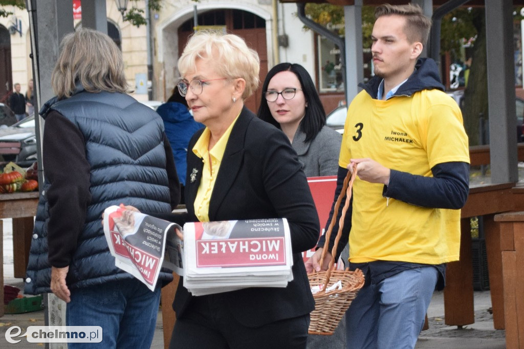 Jarosław Gowin i Iwona Michałek z wizytą w Chełmnie