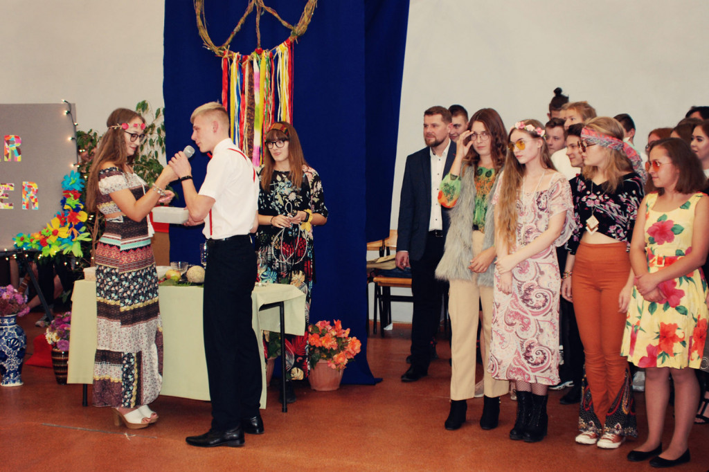 Ślubowanie klas pierwszych w ZS CKP w Grubnie