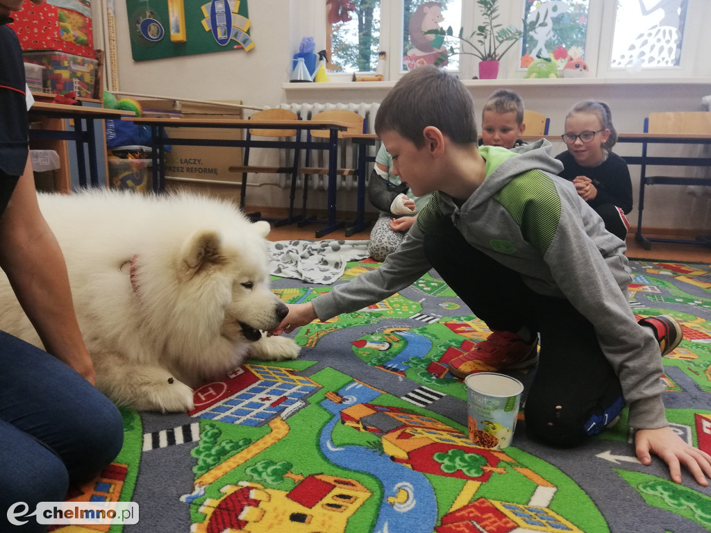 Pani Emilia opowiedziała o dogoterapii