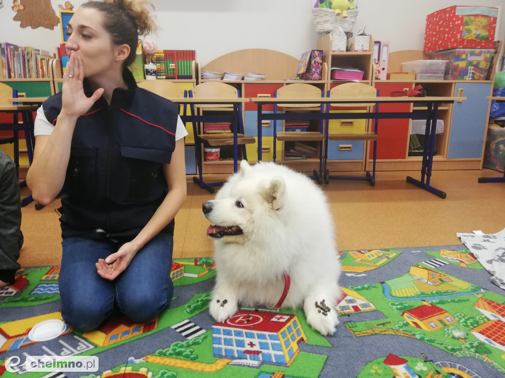 Pani Emilia opowiedziała o dogoterapii