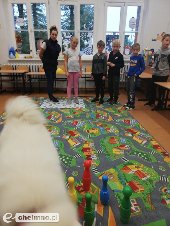 Pani Emilia opowiedziała o dogoterapii