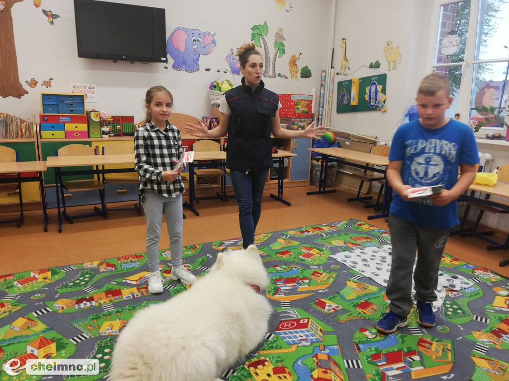 Pani Emilia opowiedziała o dogoterapii