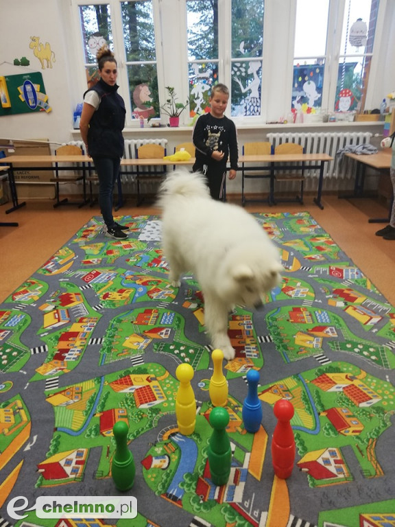 Pani Emilia opowiedziała o dogoterapii