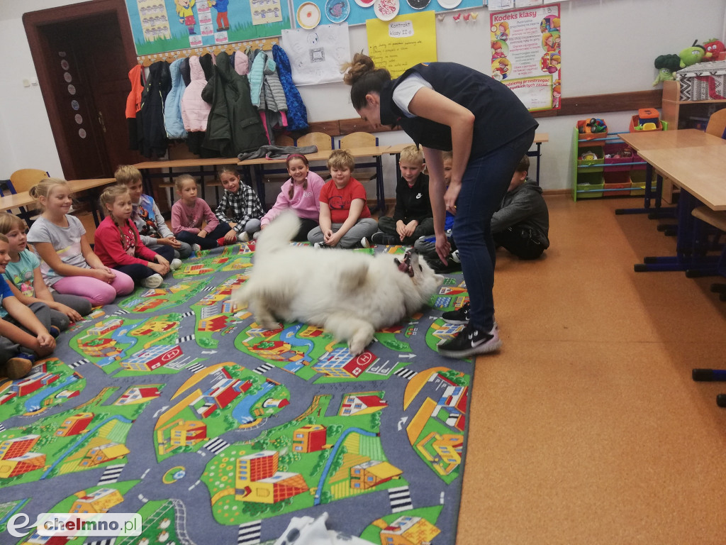 Pani Emilia opowiedziała o dogoterapii