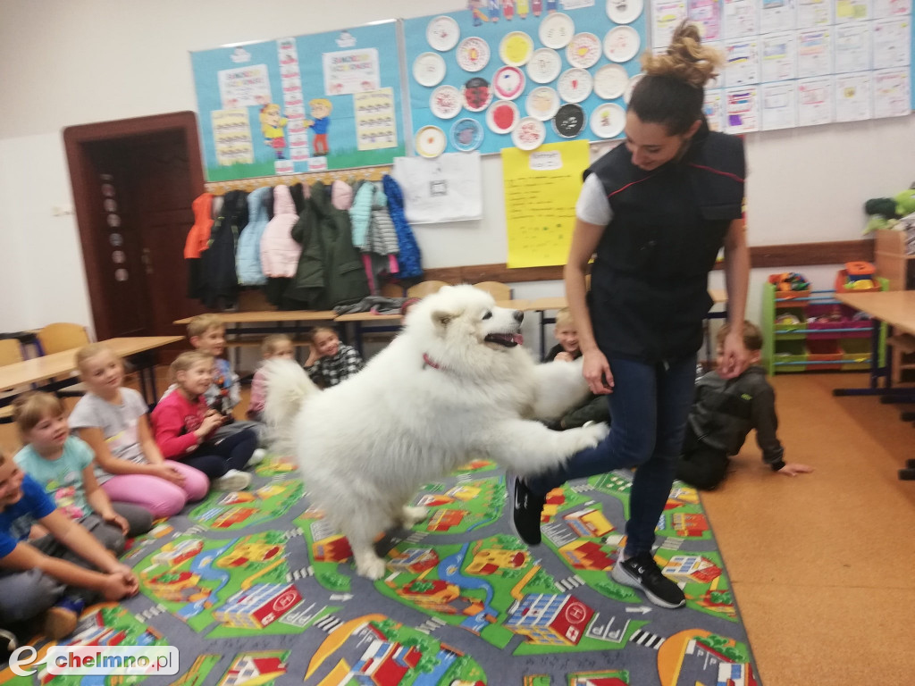 Pani Emilia opowiedziała o dogoterapii