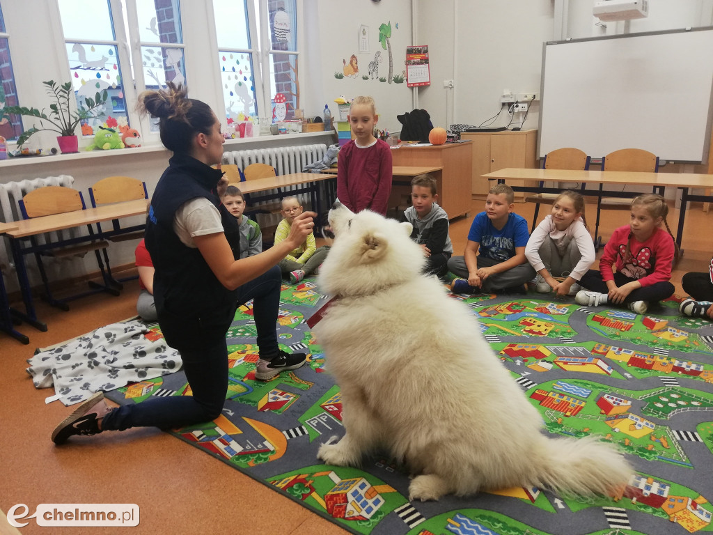 Pani Emilia opowiedziała o dogoterapii