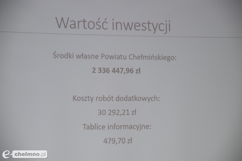 Uroczyste otwarcie drogi powiatowej nr 1602C