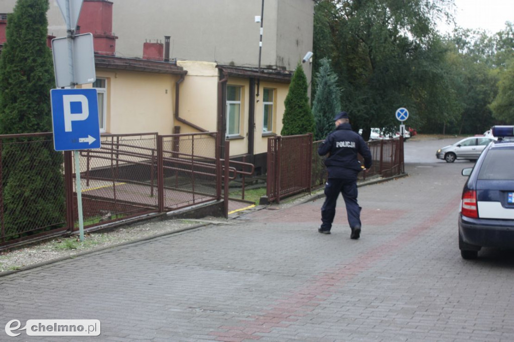 Ładunek wybuchowy w Budynku Starostwa Powiatowego
