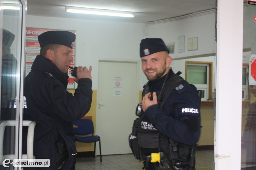 Ładunek wybuchowy w Budynku Starostwa Powiatowego