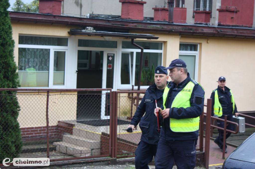Ładunek wybuchowy w Budynku Starostwa Powiatowego