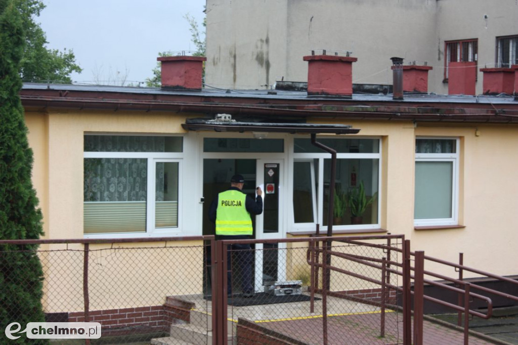 Ładunek wybuchowy w Budynku Starostwa Powiatowego