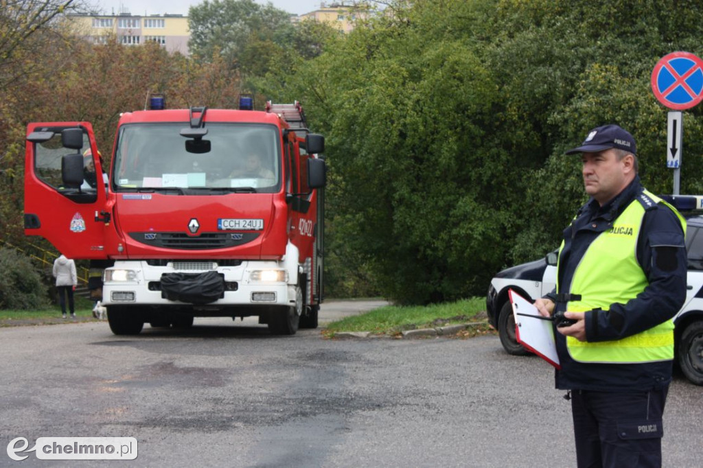 Ładunek wybuchowy w Budynku Starostwa Powiatowego