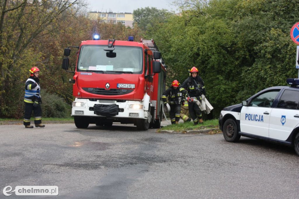 Ładunek wybuchowy w Budynku Starostwa Powiatowego