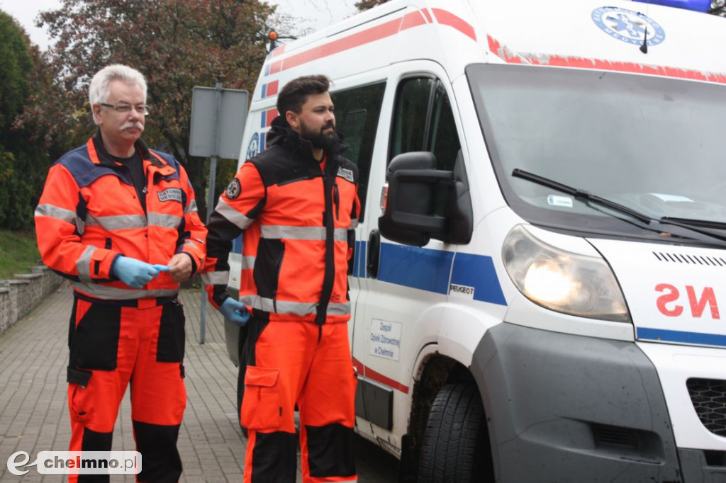 Ładunek wybuchowy w Budynku Starostwa Powiatowego