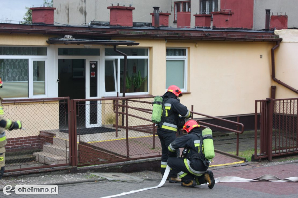 Ładunek wybuchowy w Budynku Starostwa Powiatowego