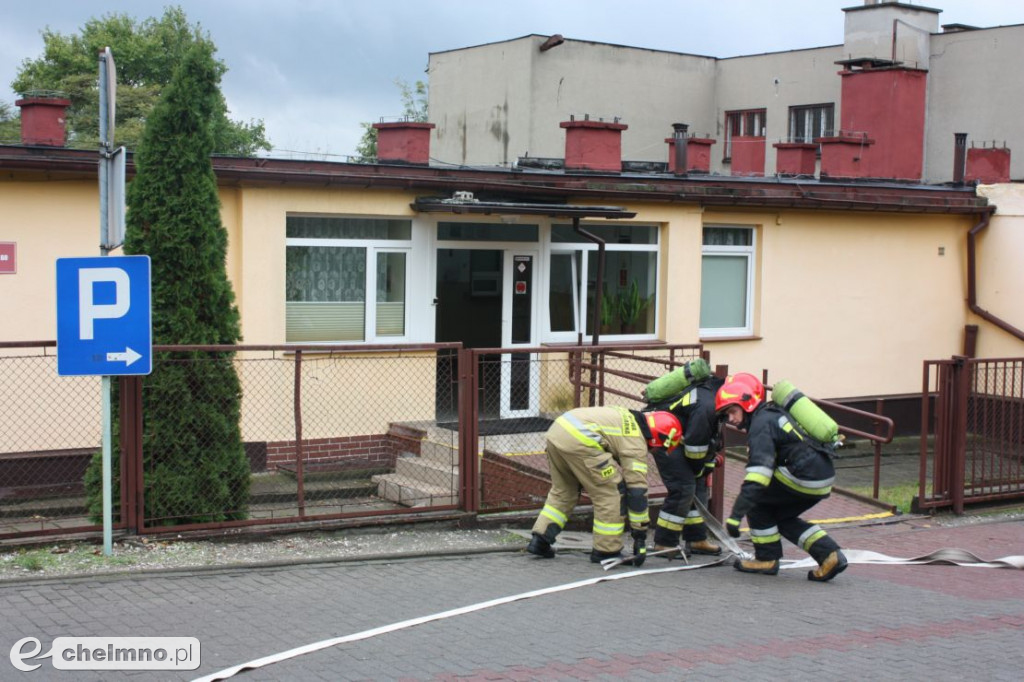 Ładunek wybuchowy w Budynku Starostwa Powiatowego