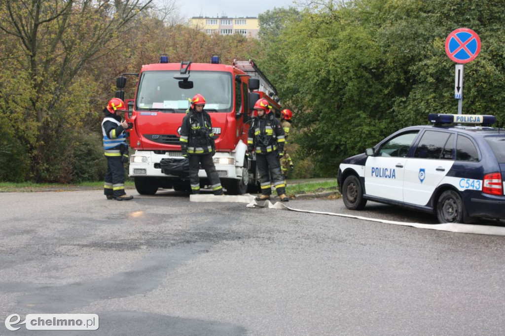 Ładunek wybuchowy w Budynku Starostwa Powiatowego