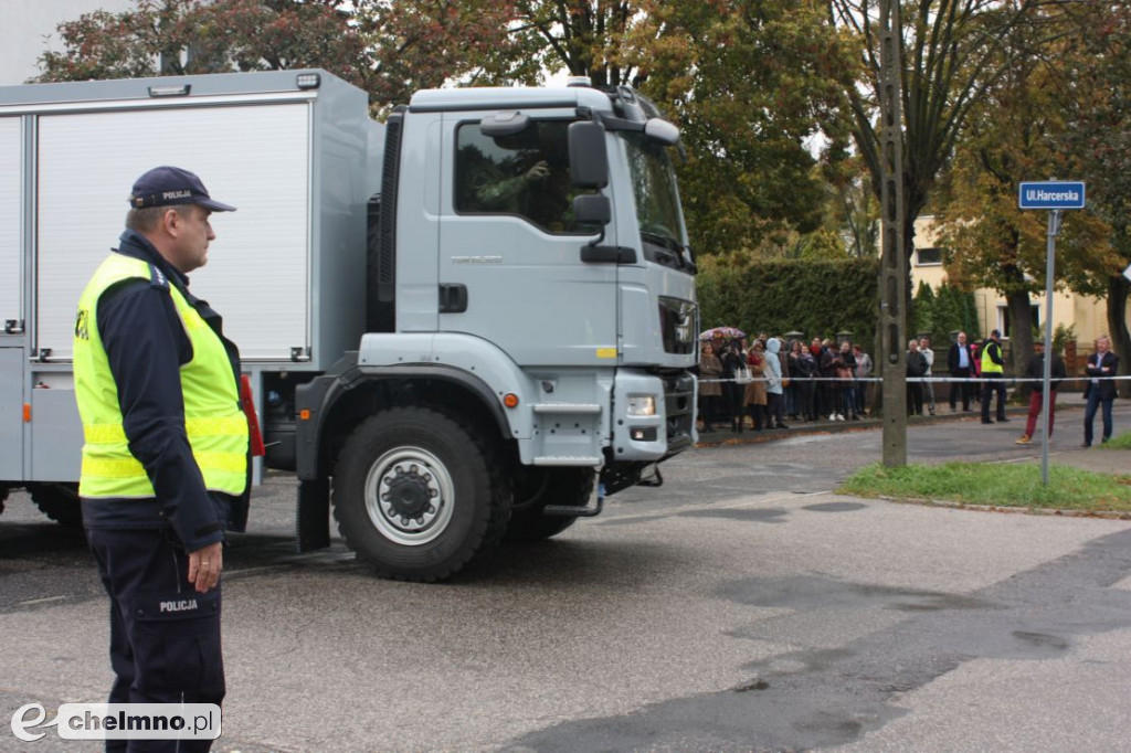 Ładunek wybuchowy w Budynku Starostwa Powiatowego