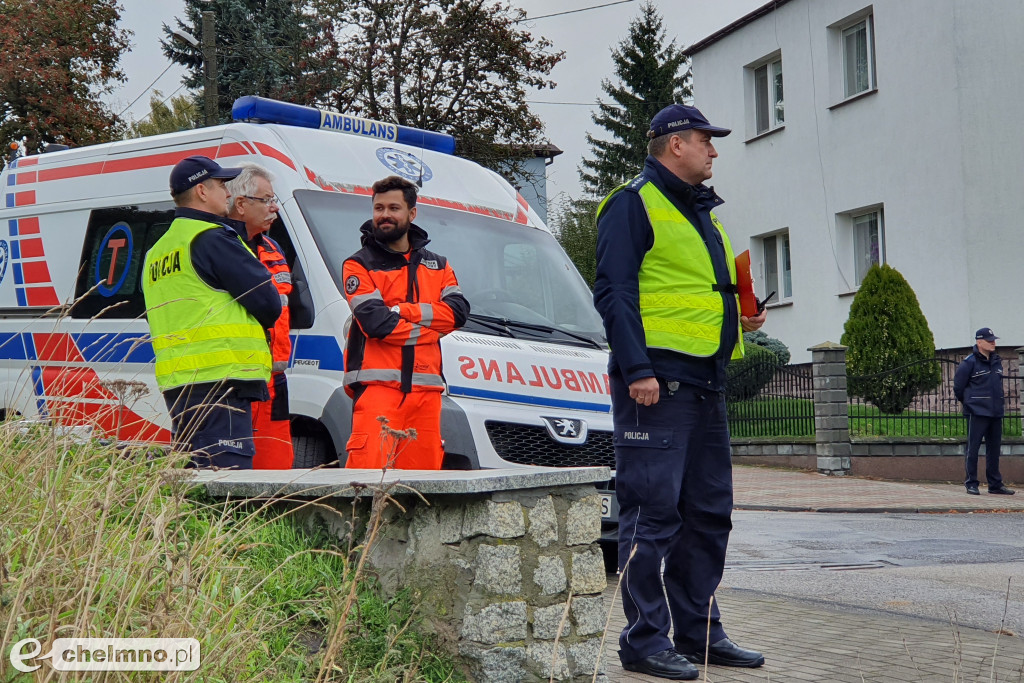 Ładunek wybuchowy w Budynku Starostwa Powiatowego