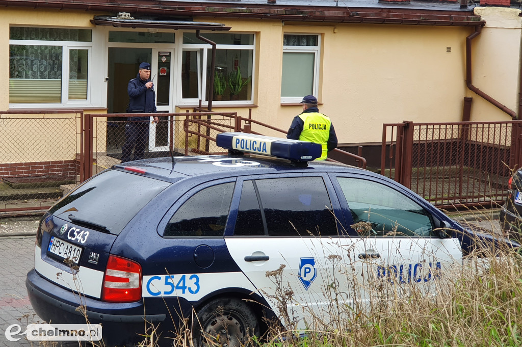 Ładunek wybuchowy w Budynku Starostwa Powiatowego