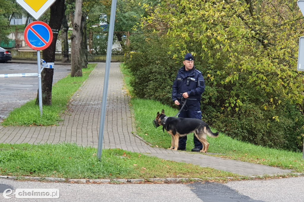 Ładunek wybuchowy w Budynku Starostwa Powiatowego