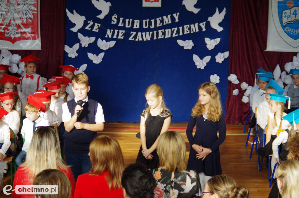 Pasowanie na ucznia w Czwórce