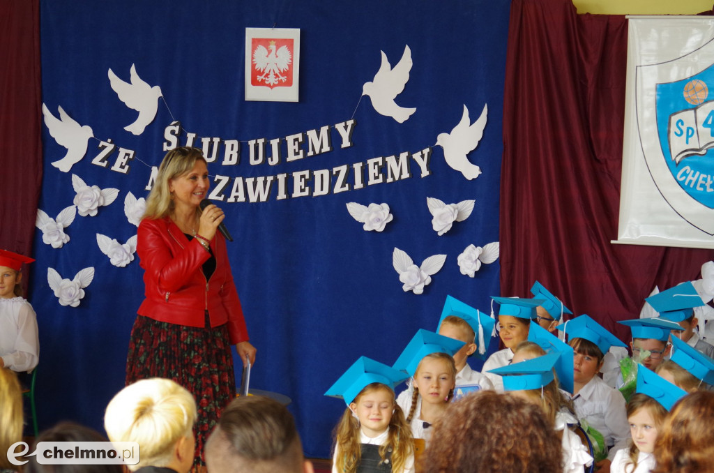 Pasowanie na ucznia w Czwórce